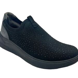 Bzees Black Slip-On Sneakers